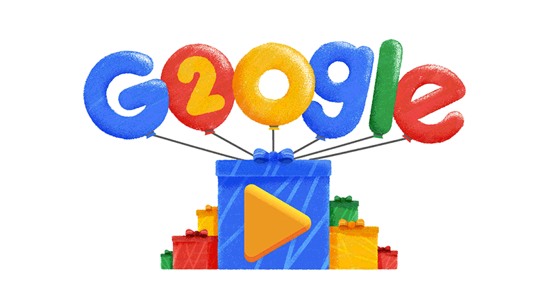 今天是Google的官方生日，它20岁了